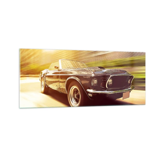 Obraz na szkle - 1967 - powrót legendy - 100x40 cm
