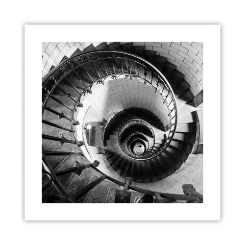 Plakat - Wyżej i wyżej - 40x40 cm