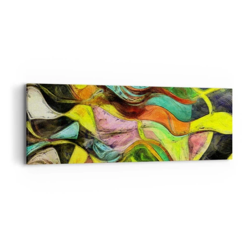 Obraz na płótnie - Ruch to życie - 90x30 cm