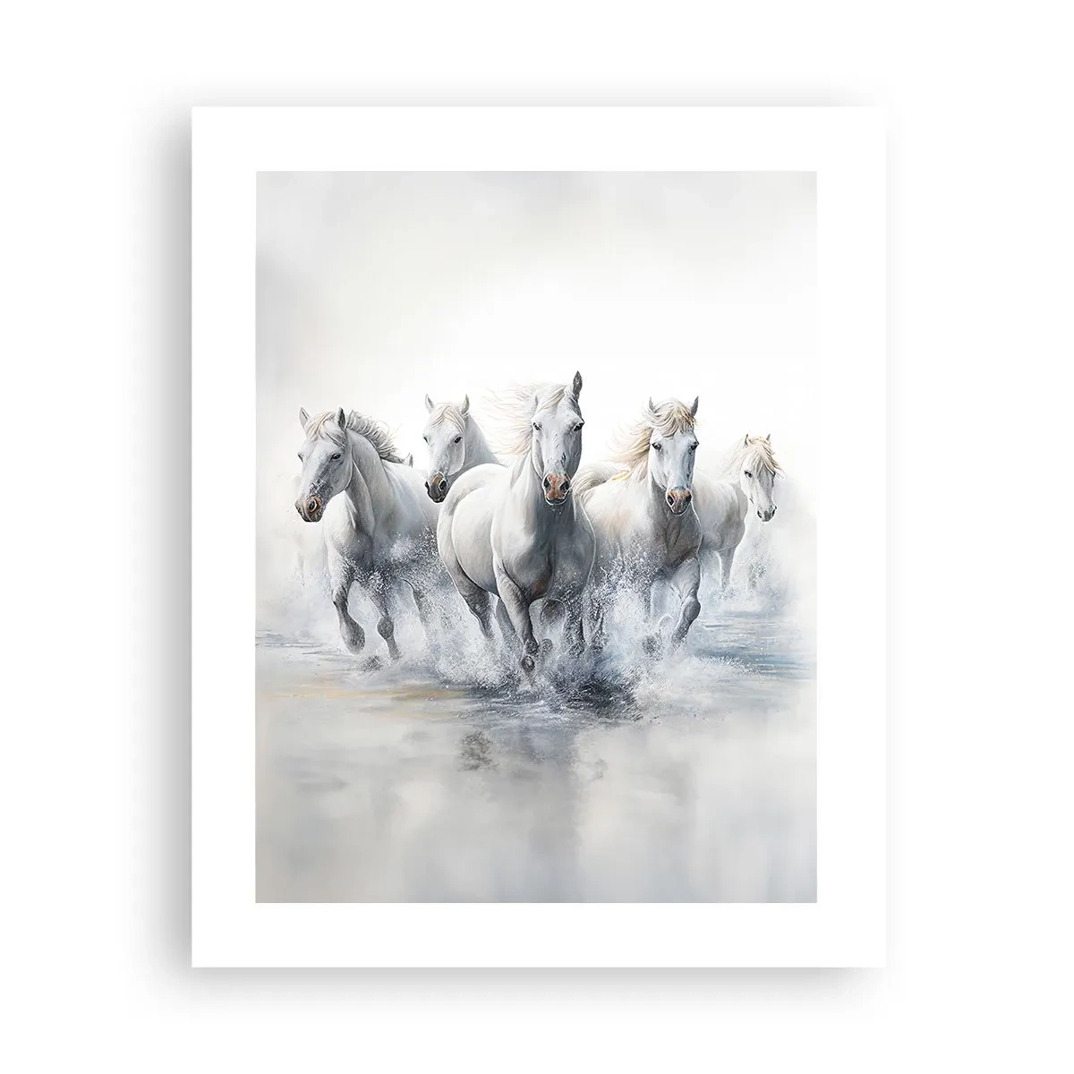 Plakat - Biała magia - 40x50 cm