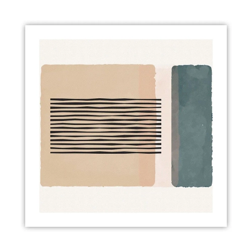 Plakat - Wszystko w porządku - 50x50 cm