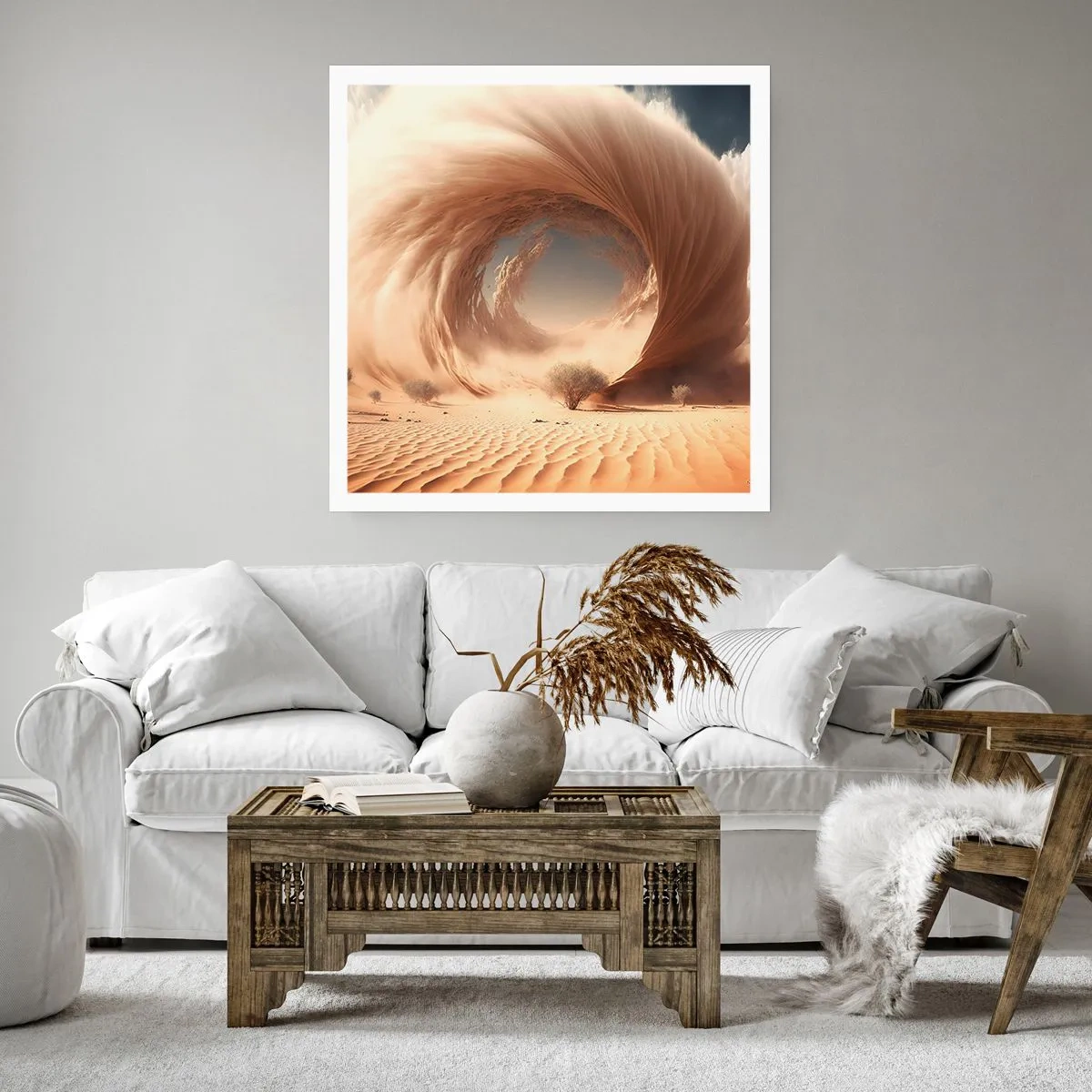 Plakat - Otwarty portal - 60x60 cm