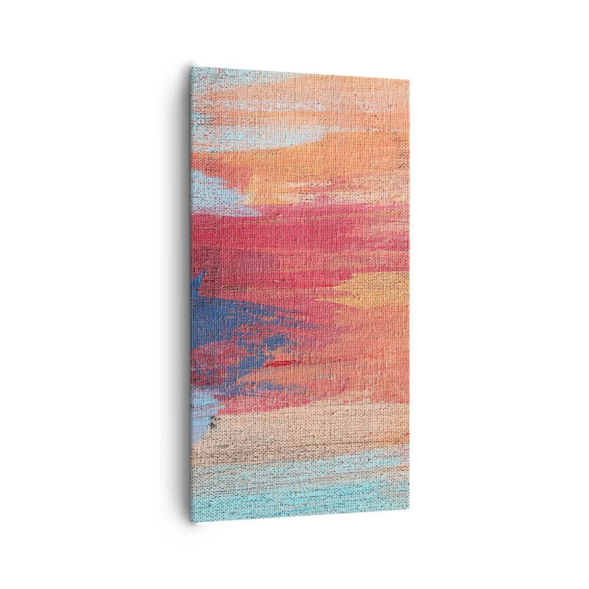 Obraz na płótnie - Spłynąć tęczą - 65x120 cm