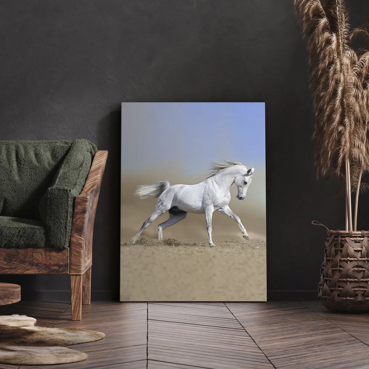 Obraz na płótnie - Najpiękniejsza arabska baśń - 50x70cm - Najpiękniejsza arabska baśń - Nowoczesna dekoracja ścienna do salonu, kuchni i sypialni ARTTOR