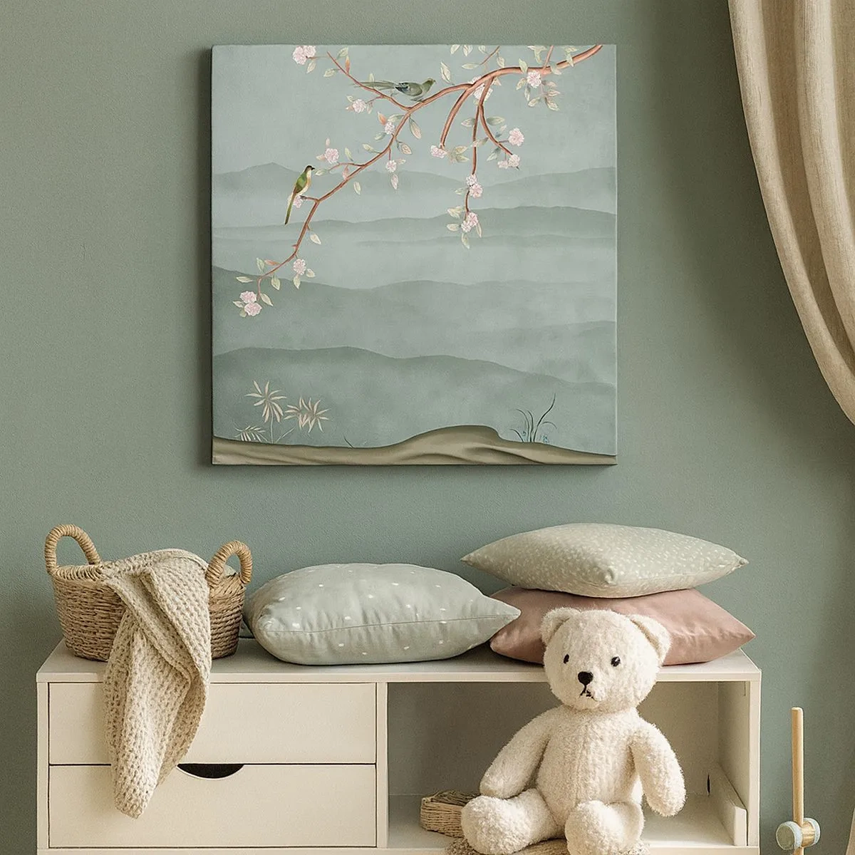 Obraz na płótnie - Wiosna, ach, to ty - 30x30 cm