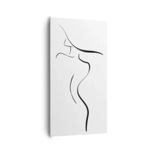 Obraz na płótnie - Nieuchwytna jak fala - 65x120 cm