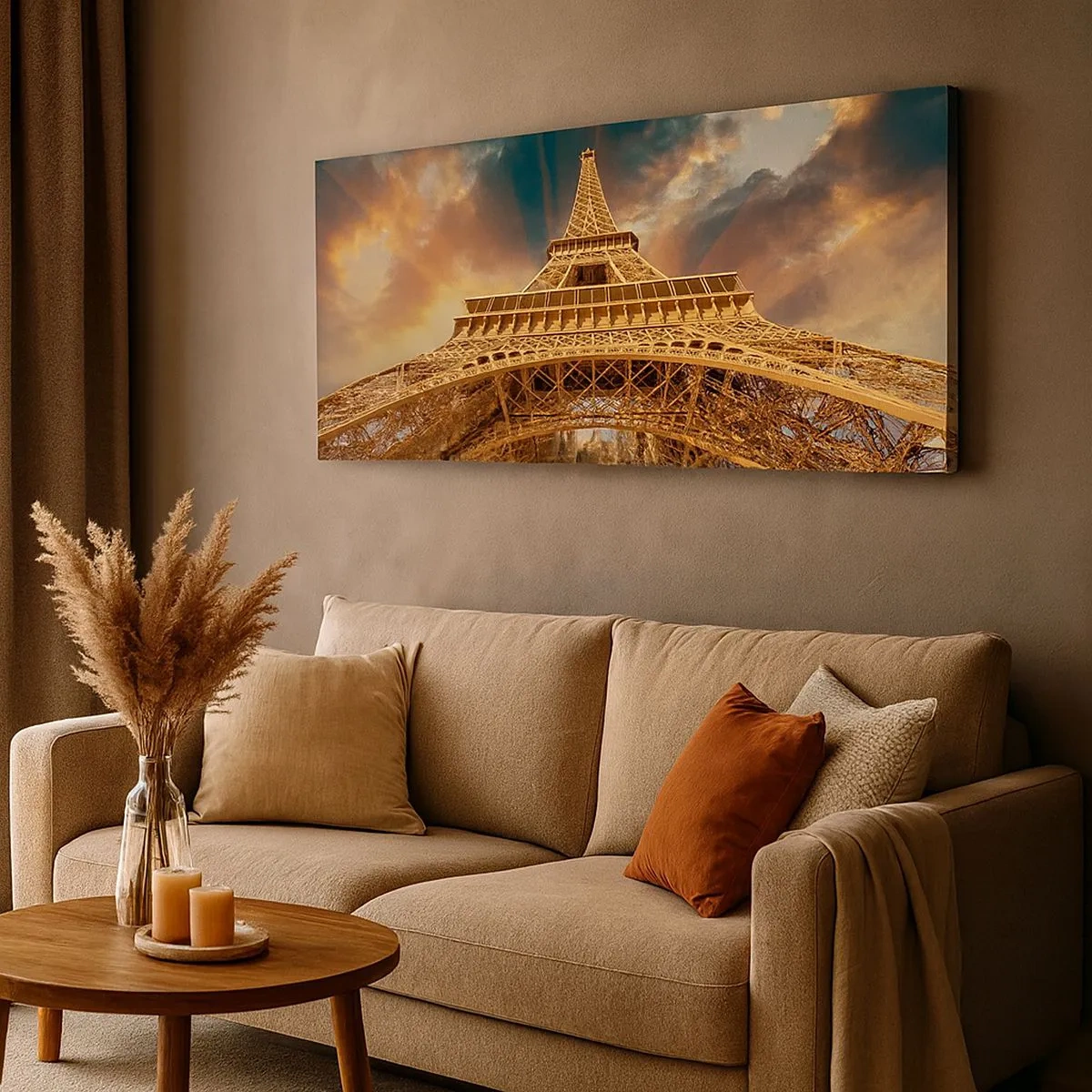 Obraz na płótnie - Jak ludzkość sięgnęła nieba - 100x40 cm