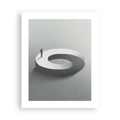 Plakat - I bądź tu mądry - 40x50 cm