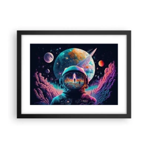 Plakat w czarnej ramie - Filozofom się nie śniło - 40x30 cm