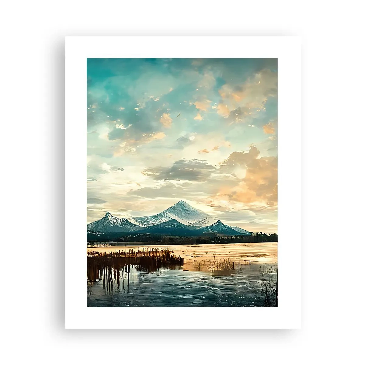 Plakat - Pod opieką nieba - 40x50 cm