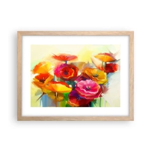 Plakat w ramie jasny dąb - Nie tylko czerwone - 40x30 cm