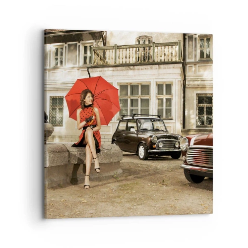 Obraz na płótnie - Minipodróż sentymentalna - 70x70 cm