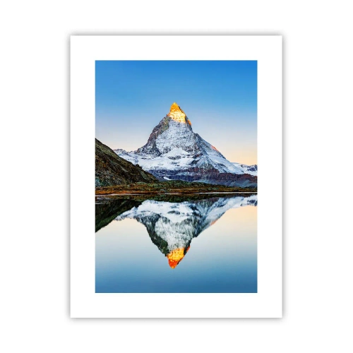 Plakat - Dwa światy - 30x40 cm