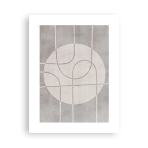 Plakat - Koliście i na wprost - 30x40 cm