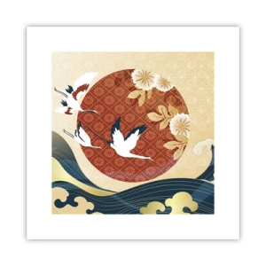 Plakat - Japońska baśń - 30x30 cm