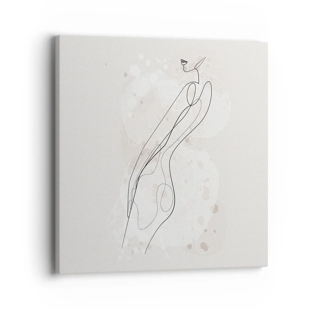 Obraz na płótnie - Pobłądzić spojrzeniem - 40x40 cm