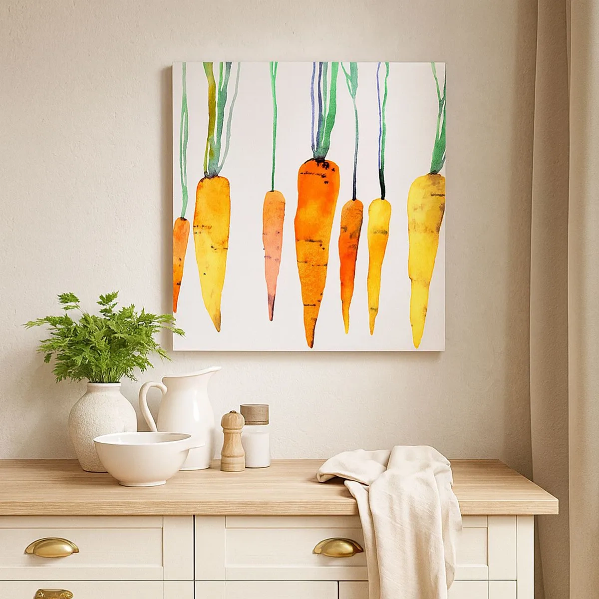 Obraz na płótnie - Uroda zwyczajności - 30x30 cm