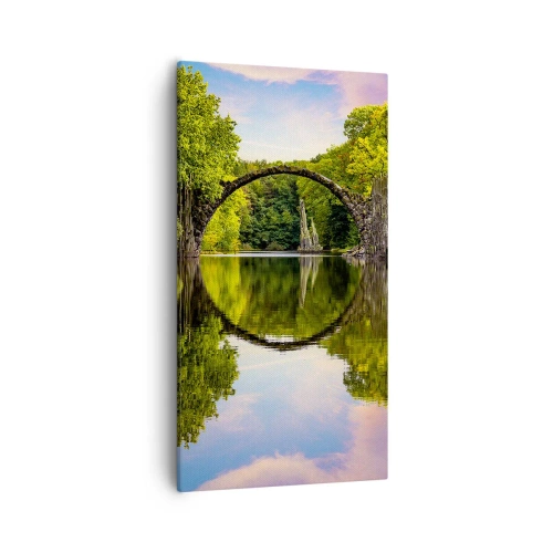 Obraz na płótnie - Na styku dwóch światów - 55x100 cm