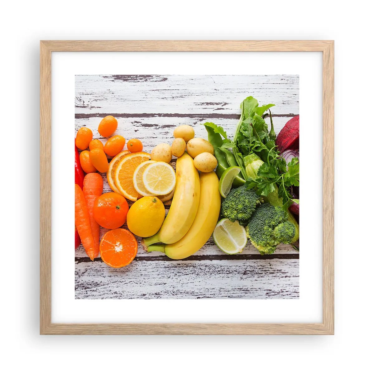 Plakat w ramie jasny dąb - To nie wystarczy? - 40x40 cm