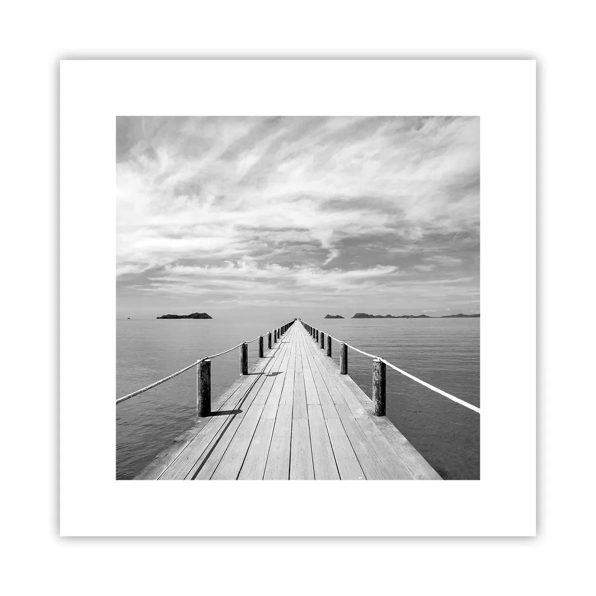 Plakat - A może podróż… - 30x30 cm