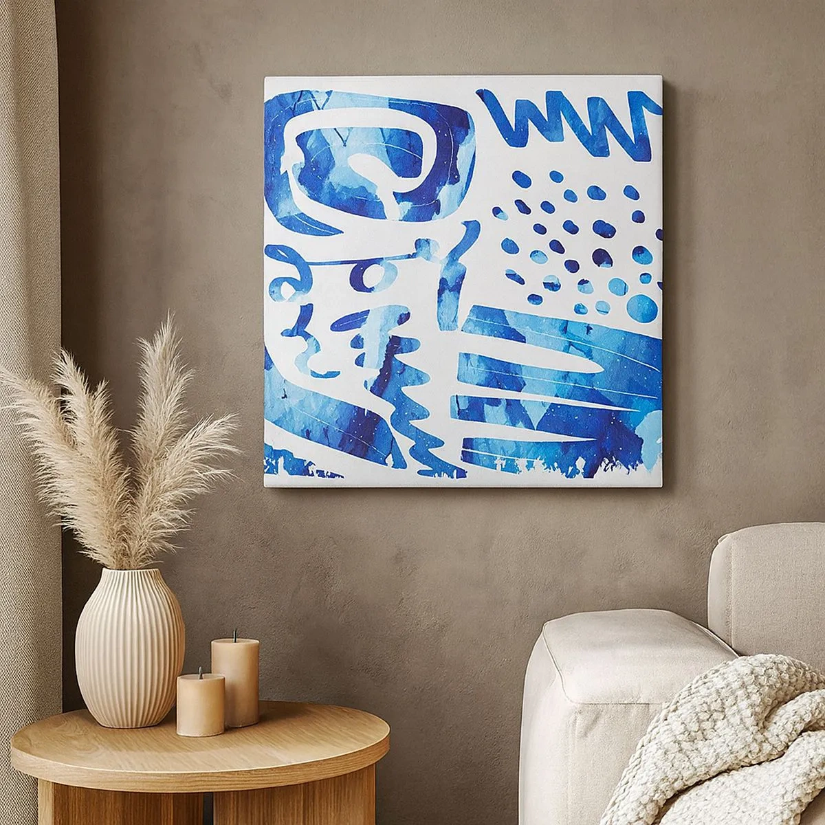 Obraz na płótnie - Powrót do korzeni - 30x30 cm