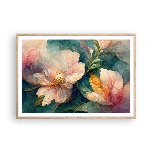 Plakat w ramie jasny dąb - Sama subtelność - 100x70 cm