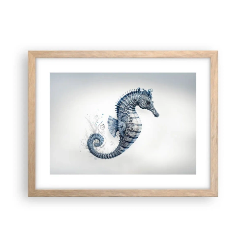 Plakat w ramie jasny dąb - Subtelny żart natury - 40x30 cm