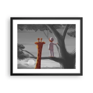 Plakat w czarnej ramie - To się naprawdę dzieje - 50x40 cm
