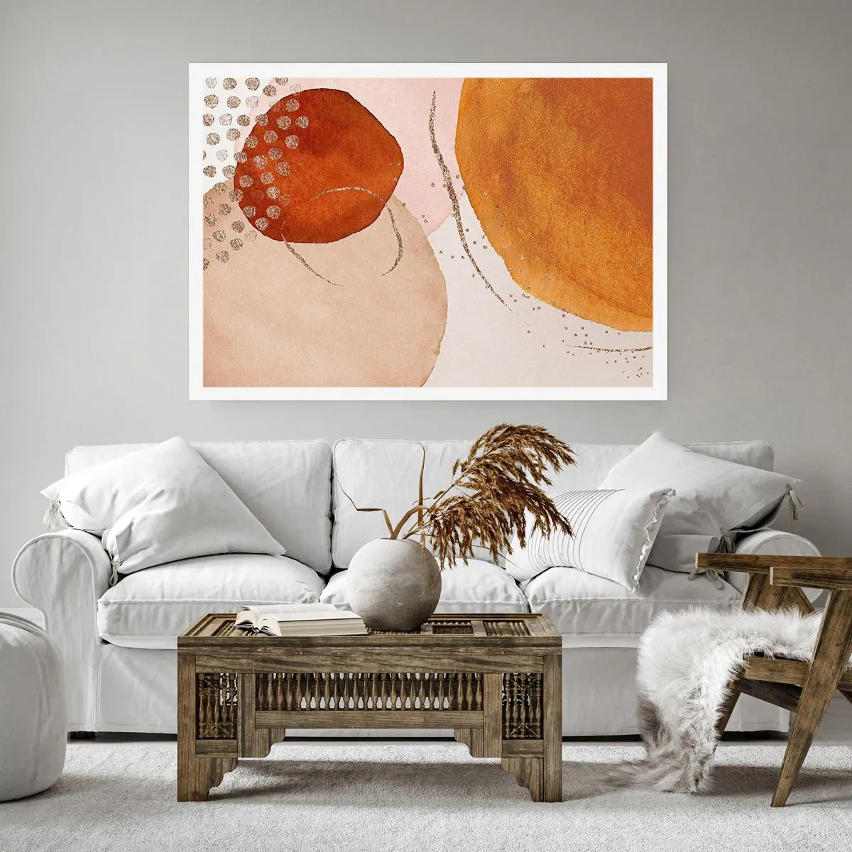 Plakat - Krągłość i ruch - 91x61 cm