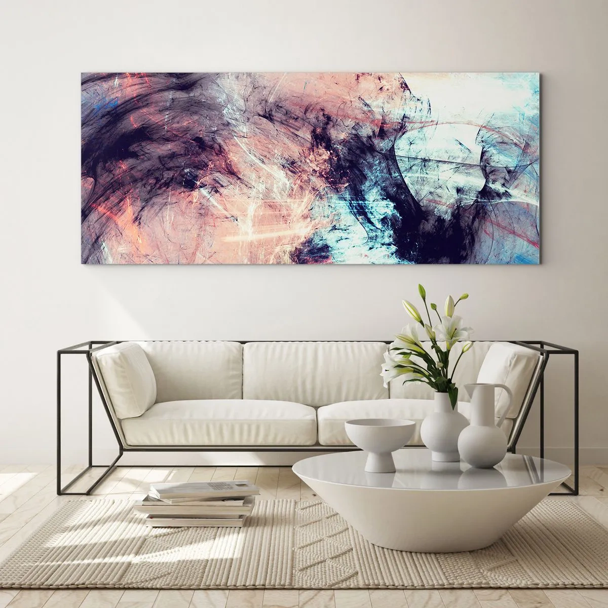 Obraz na szkle - Poczuj wiatr - 100x40 cm