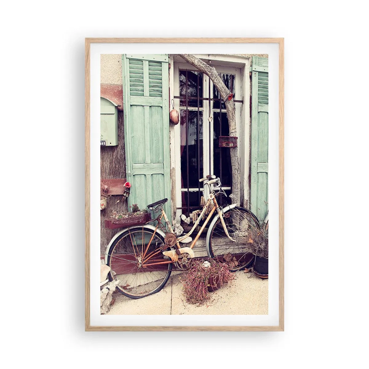 Plakat w ramie jasny dąb - Niech żyje prowincja - 61x91 cm