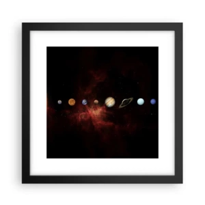 Plakat w czarnej ramie - Nasza okolica - 30x30 cm