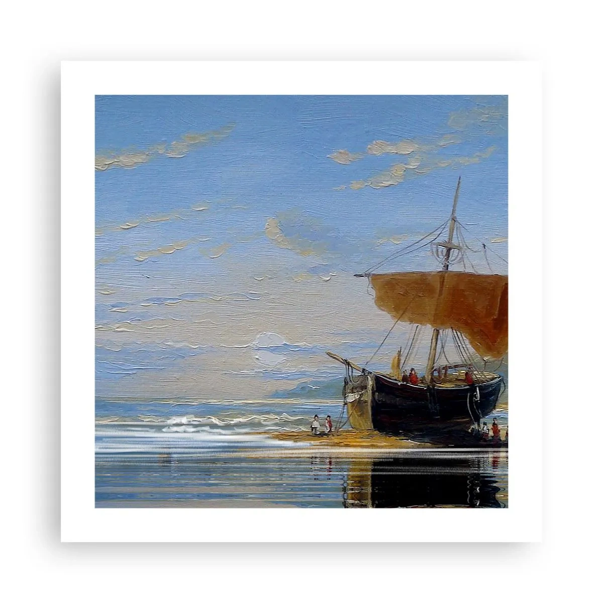 Plakat - Woda, ziemia, powietrze - 50x50 cm