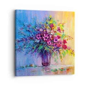 Obraz na płótnie - Dar letnirj łąki - 30x30 cm