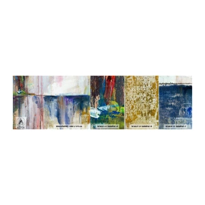 Fototapeta Próbka Standard Eco - Barwne wrażenia i skojarzenia - Abstrakcja, Sztuka, Malarstwo - 100x30 cm