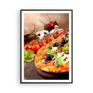 Plakat w czarnej ramie - Z tellurycznych ingrediencji - 70x100 cm