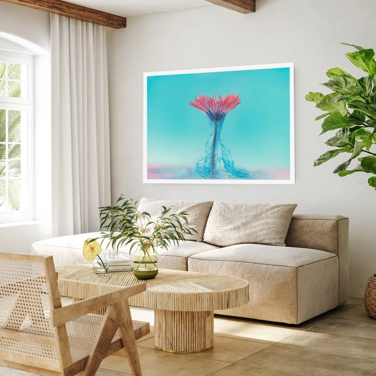 Plakat - W ożywczym objęciu - 91x61 cm