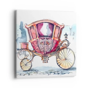 Obraz na płótnie - Do ślubu czy na bal? - 40x40 cm