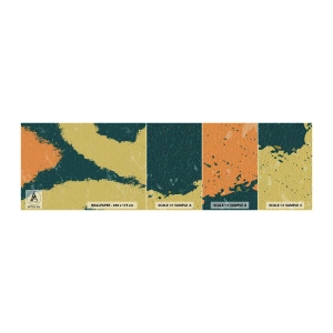 Fototapeta Próbka Samoprzylepna Deluxe Sticker - Abstrakcja – powolnym ruchem - Abstrakcja, Sztuka, Postarzane - 100x30 cm