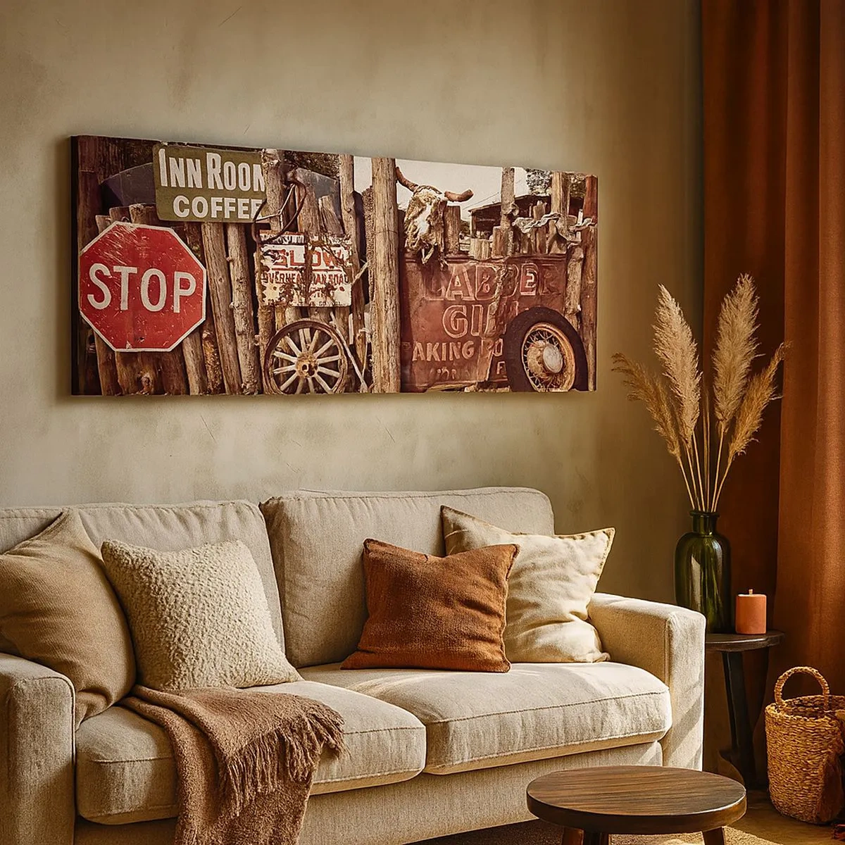 Obraz na płótnie - A czas się zatrzymał - 100x40 cm