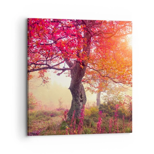 Obraz na płótnie - Szał rozkwitu - 70x70 cm