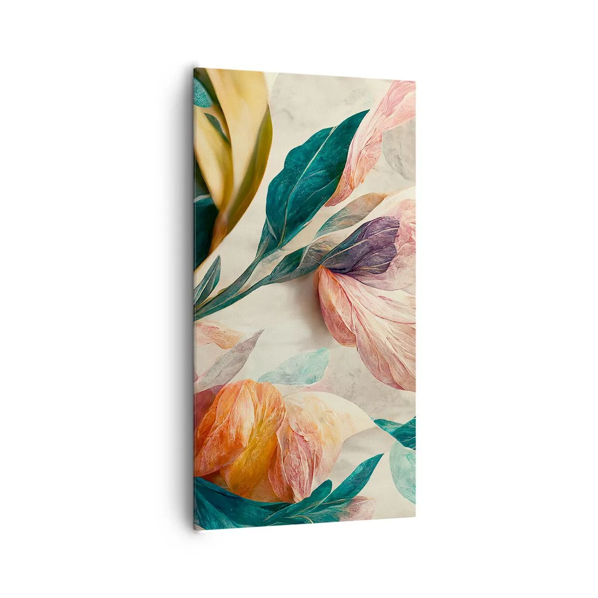 Obraz na płótnie - Kwiaty wysp południowych - 65x120 cm