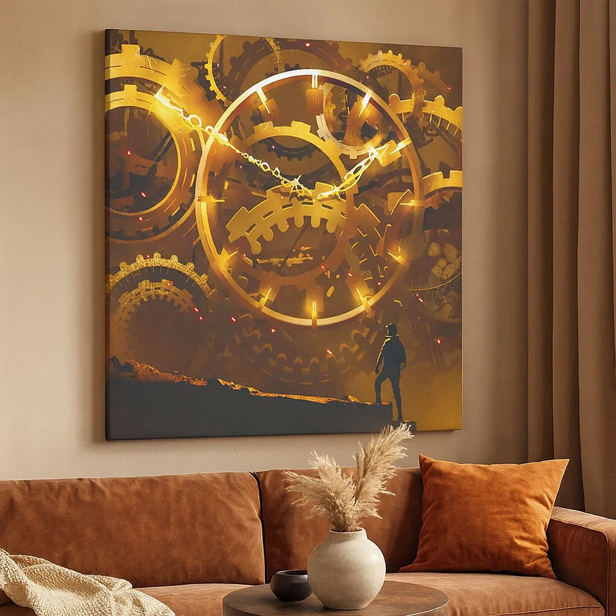 Obraz na płótnie - U źródeł czasu - 30x30 cm