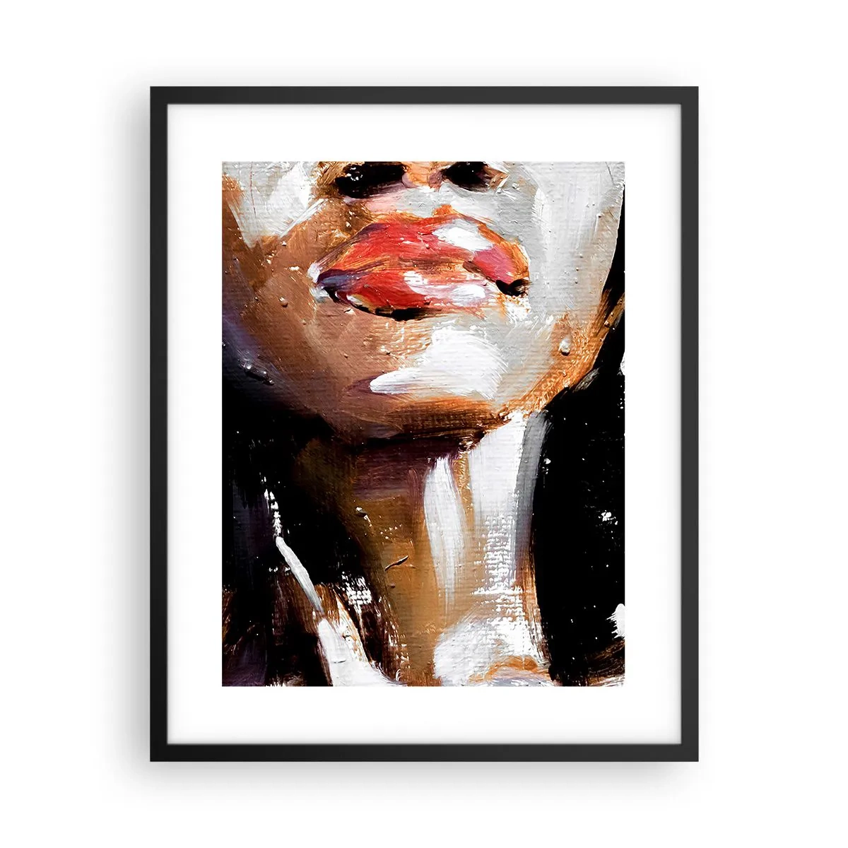 Plakat w czarnej ramie - Duma bez uprzedzeń - 40x50 cm