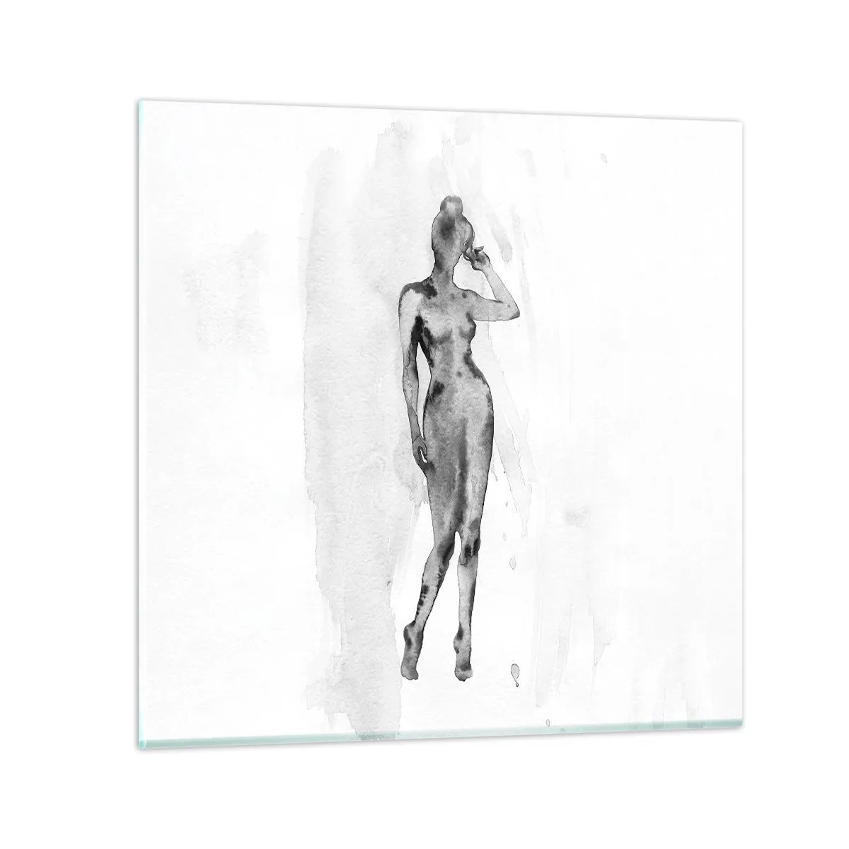 Obraz na szkle - Studium ideału kobiecości - 60x60 cm