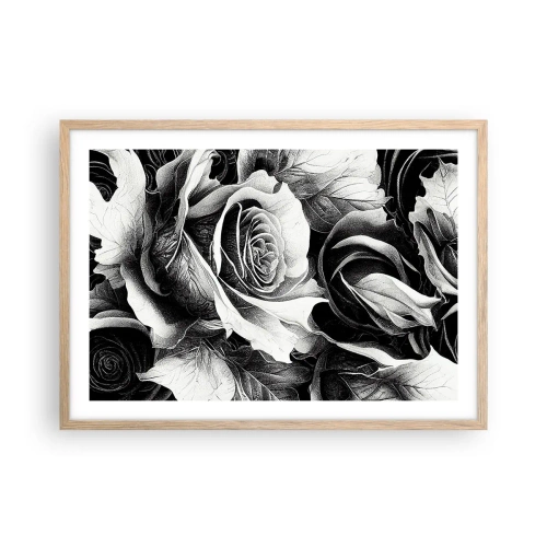 Plakat w ramie jasny dąb - Zawsze królowa - 70x50 cm