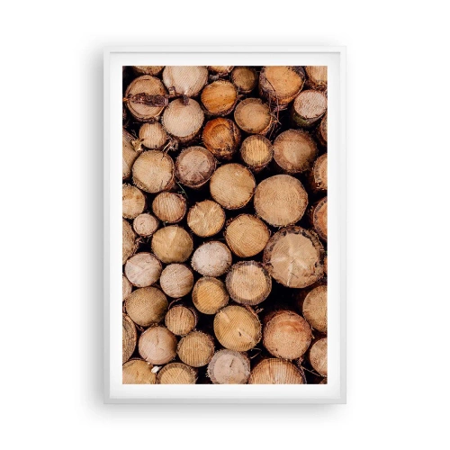 Plakat w białej ramie - Nowy początek - 61x91 cm