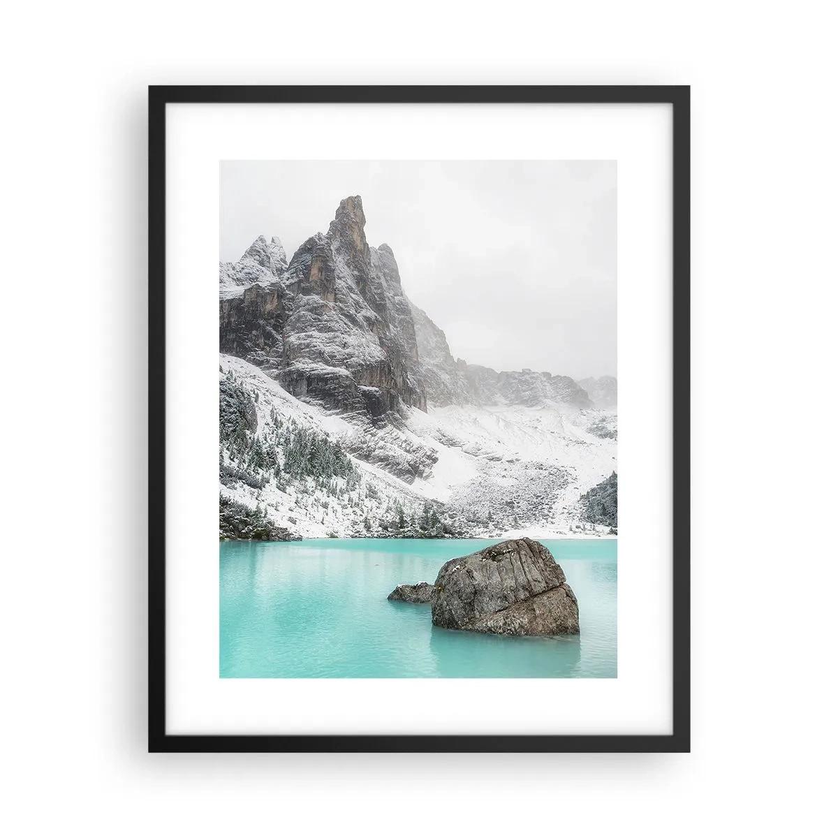 Plakat w czarnej ramie - Na straży - 40x50 cm