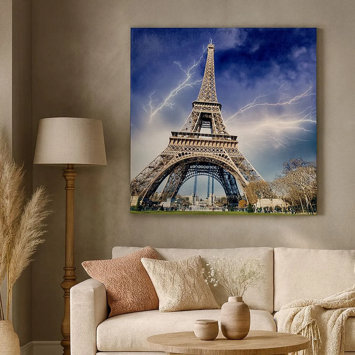 Obraz na płótnie - Władczyni burz - 30x30 cm