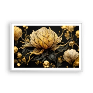 Plakat w białej ramie - Subtelna kruchość - 91x61 cm